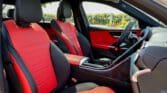 2023 Mercedes C200 Obsidian Black Red Interior ACC Black wood with alu stripes Page28