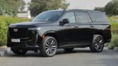 2023 CADILLAC ESCALADE 600 SPORT PLATINUM Black Raven Jet Black Interior