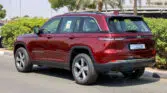 2023 JEEP GRAND CHEROKEE LIMITED PLUS LUXURY Velvet Red Beige Interior Page4