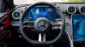 2024 Mercedes C200 Selenite Grey Red Interior (HUD, Digital LED, Burmester) Night Package Page8