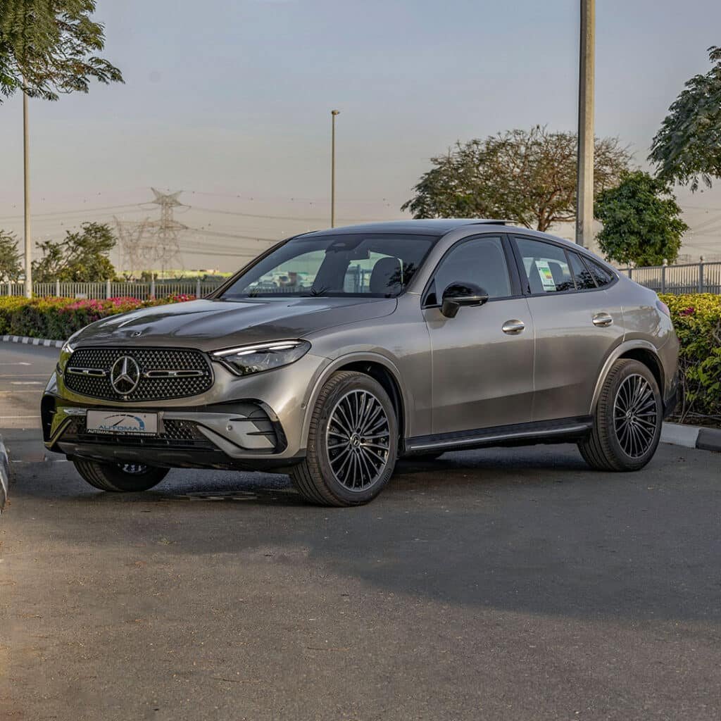 2024 MERCEDES BENZ GLC 200 COUPE (FACELIFT) 4MATIC Mojave Silver Brown Night Package