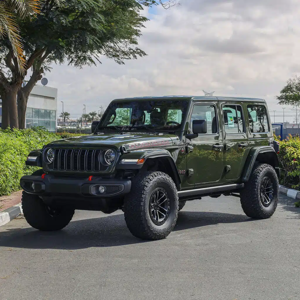 2024 WRANGLER UNLIMITED RUBICON WINTER PACKAGE Sarge Green Black Interior