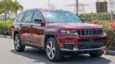 2024 JEEP GRAND CHEROKEE L LIMITED PLUS LUXURY Velvet Red Beige Interior Page3