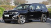 2025 JEEP GRAND CHEROKEE LIMITED PLUS LUXURY Diamond Black Beige Interior (Side Step)