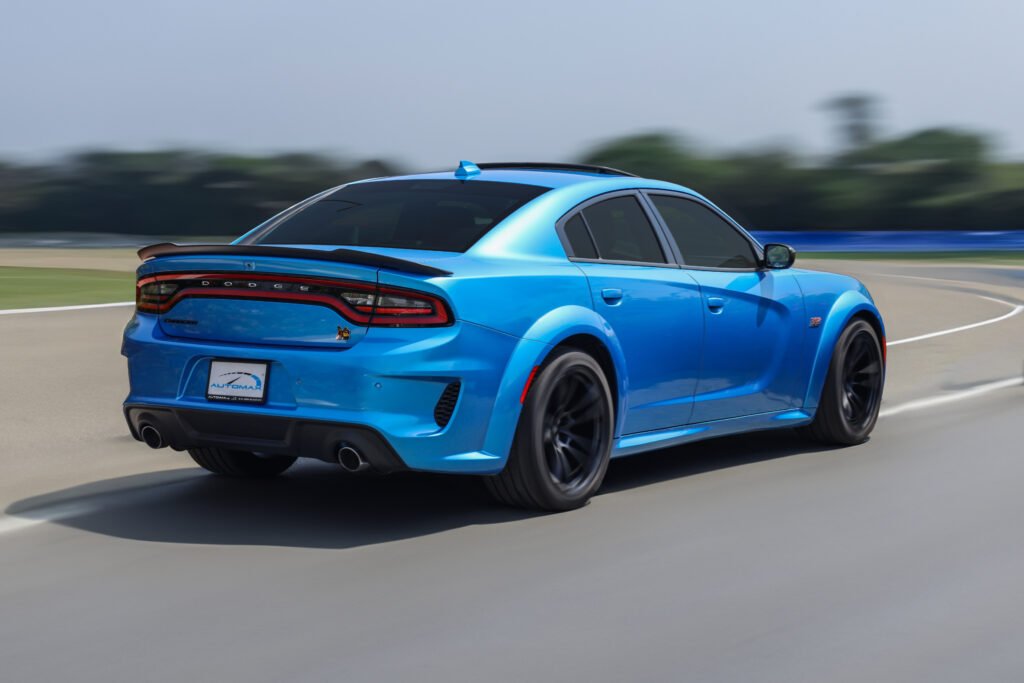 Rear DOdge CHARGER SCAT PACK BLUE