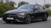 2023 MERCEDES BENZ C 300 NIGHT PACKAGE Graphite Gray Red