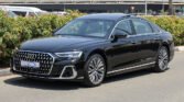 2024 AUDI A8 L 55 TFSI QUATTRO Mythos Black Tan