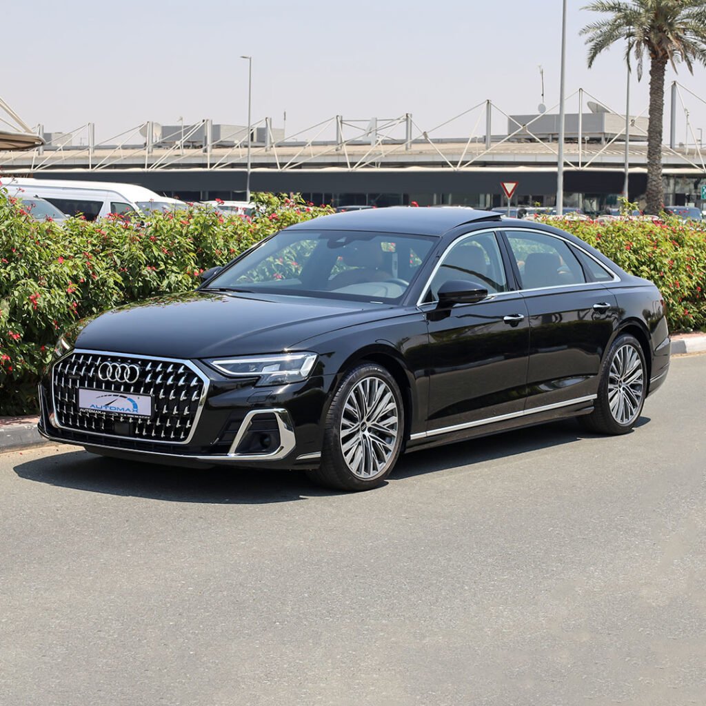 2024 AUDI A8 L 55 TFSI QUATTRO Mythos Black Tan