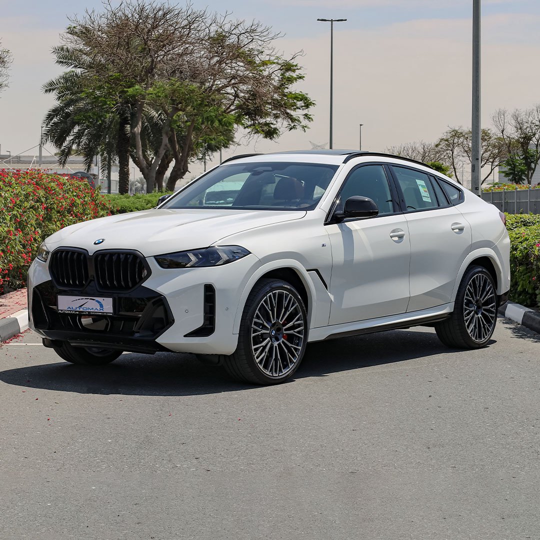 White 2024 BMW X6 Xdrive40i M Sport Automax®