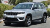 2024 JEEP GRAND CHEROKEE LIMITED PLUS LUXURY Silver Zynith Beige Interior (With Side Steps)