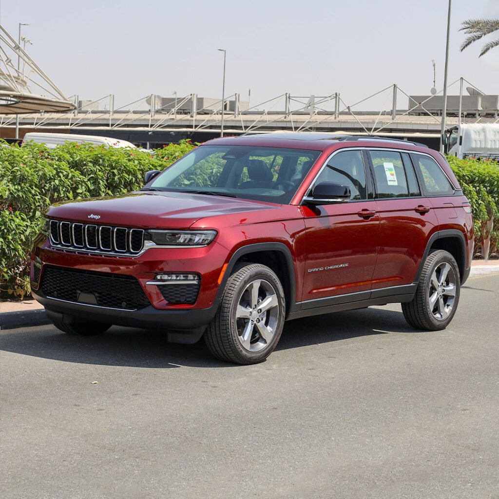 2024 JEEP GRAND CHEROKEE LIMITED PLUS LUXURY Velvet Red Beige Interior