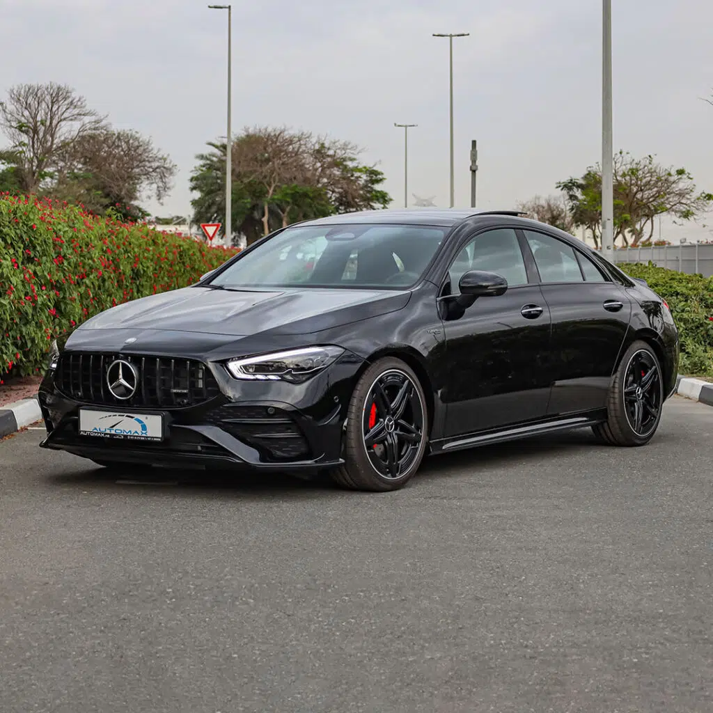 2024 MERCEDES BENZ CLA 35 COUPE NIGHT PACKAGE (FACELIFT) 4MATIC Cosmos Black Red