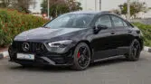 2024 MERCEDES BENZ CLA 35 COUPE NIGHT PACKAGE (FACELIFT) 4MATIC Cosmos Black Red