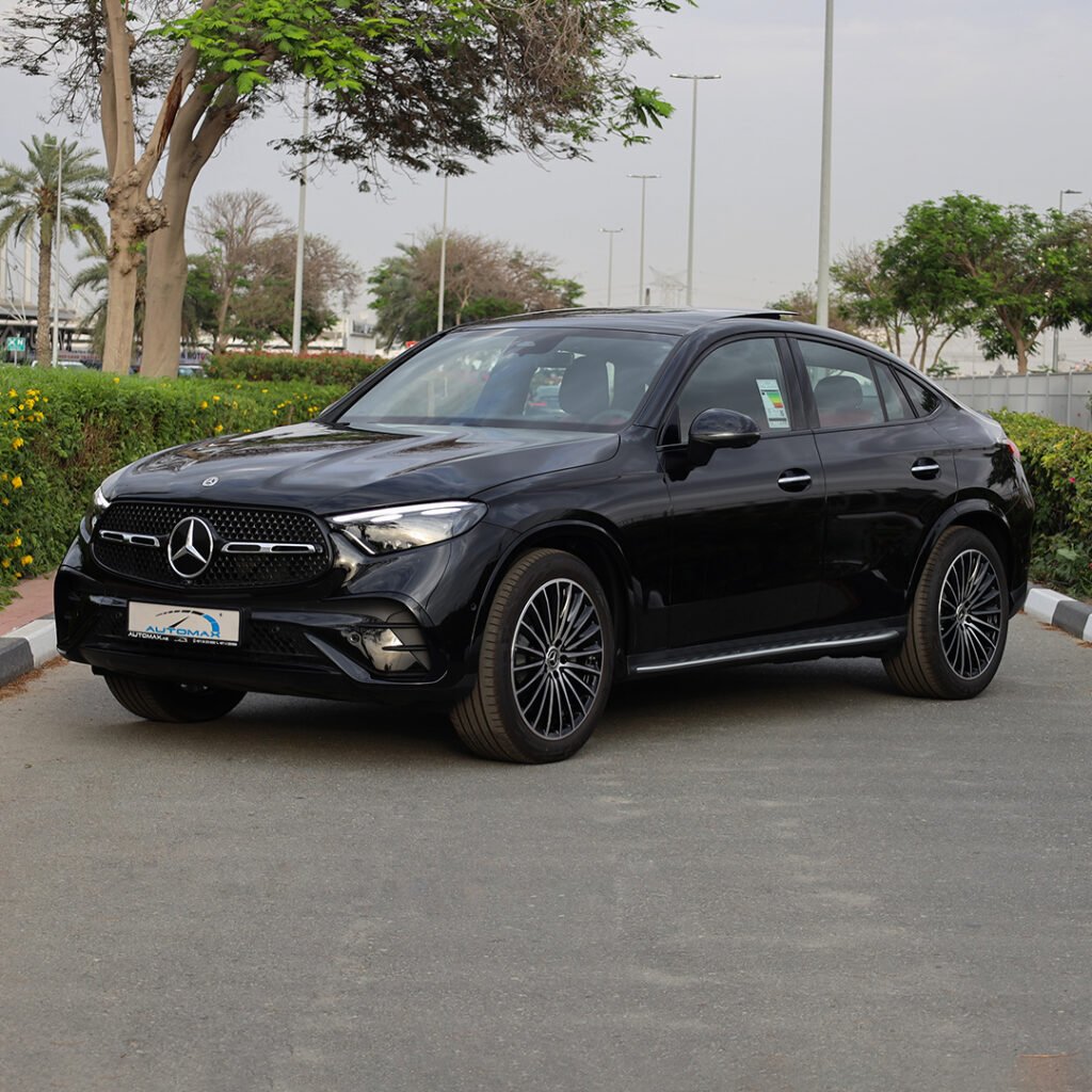 2024 MERCEDES BENZ GLC 200 COUPE NIGHT PACKAGE(FACELIFT) 4MATIC Obsidian Black Red