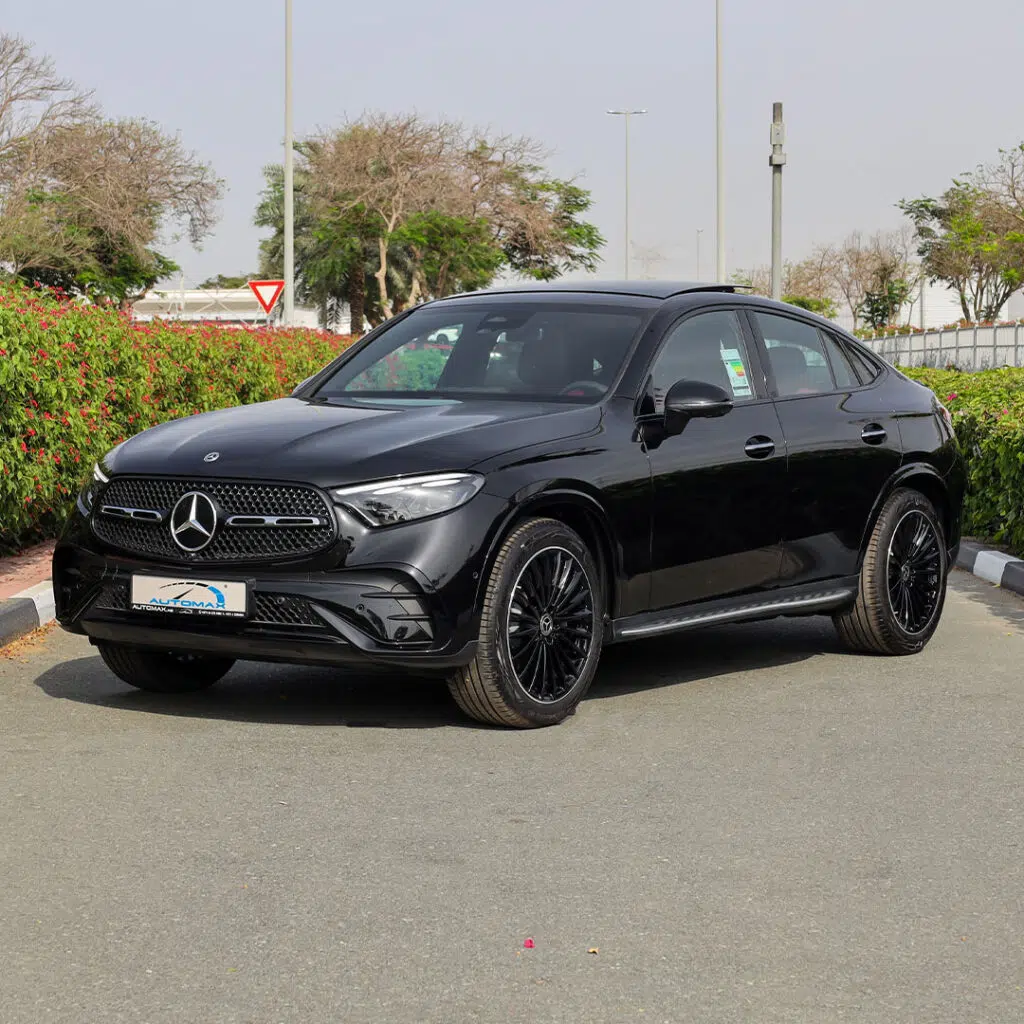 2024 MERCEDES BENZ GLC 200 COUPE NIGHT PACKAGE(FACELIFT) 4MATIC Obsidian Black Red (Black Rims)