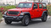 2024 WRANGLER UNLIMITED SPORT PLUS Firectracker Red Black Interior