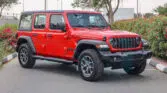 2024 WRANGLER UNLIMITED SPORT PLUS Firectracker Red Black Interior Page3