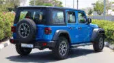 2024 WRANGLER UNLIMITED SPORT PLUS Hydeo Blue Black Interior Page6