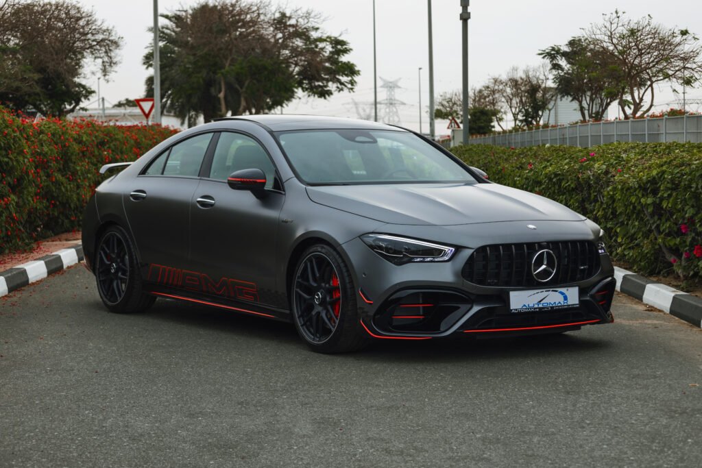 Side View of the Mercedes-AMG CLA 45 S