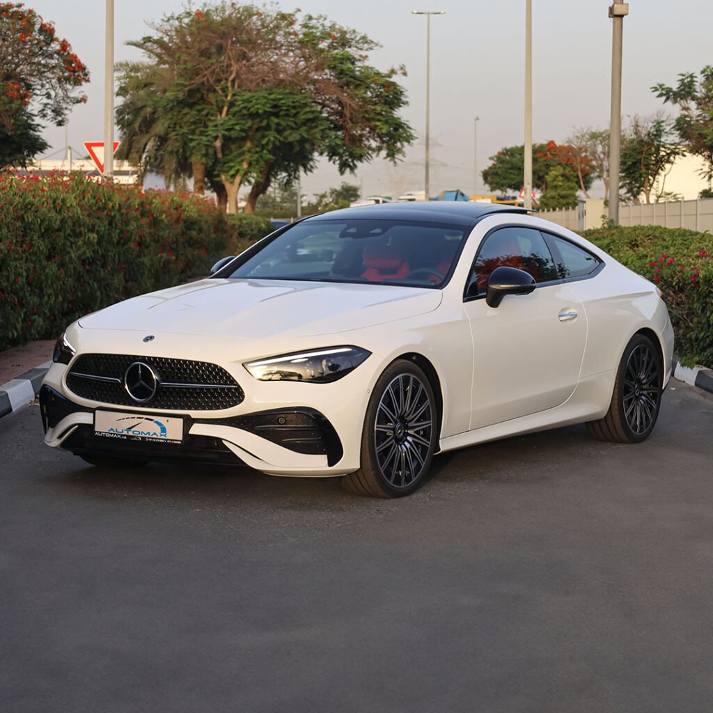 2024 MERCEDES BENZ CLE 200 COUPE AMG (FACELIFT) Polar White Night Package