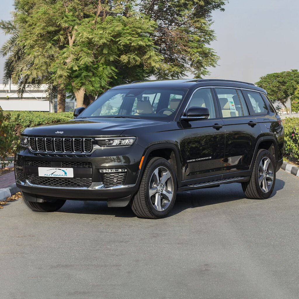 2024 JEEP GRAND CHEROKEE L LIMITED PLUS LUXURY Rocky Mountain Beige Interior (With Side Steps)