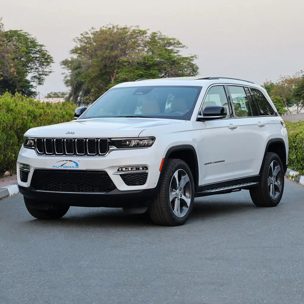 2024 JEEP GRAND CHEROKEE LIMITED PLUS LUXURY Bright White Beige Interior (With Side Steps)