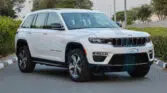 2024 JEEP GRAND CHEROKEE LIMITED PLUS LUXURY Bright White Beige Interior (With Side Steps) Page3