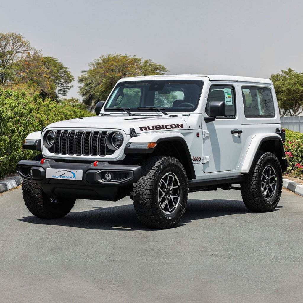 2024 WRANGLER RUBICON WINTER PACKAGE Bright White Black Interior