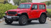 2024 WRANGLER RUBICON WINTER PACKAGE Firecracker Red Black Interior