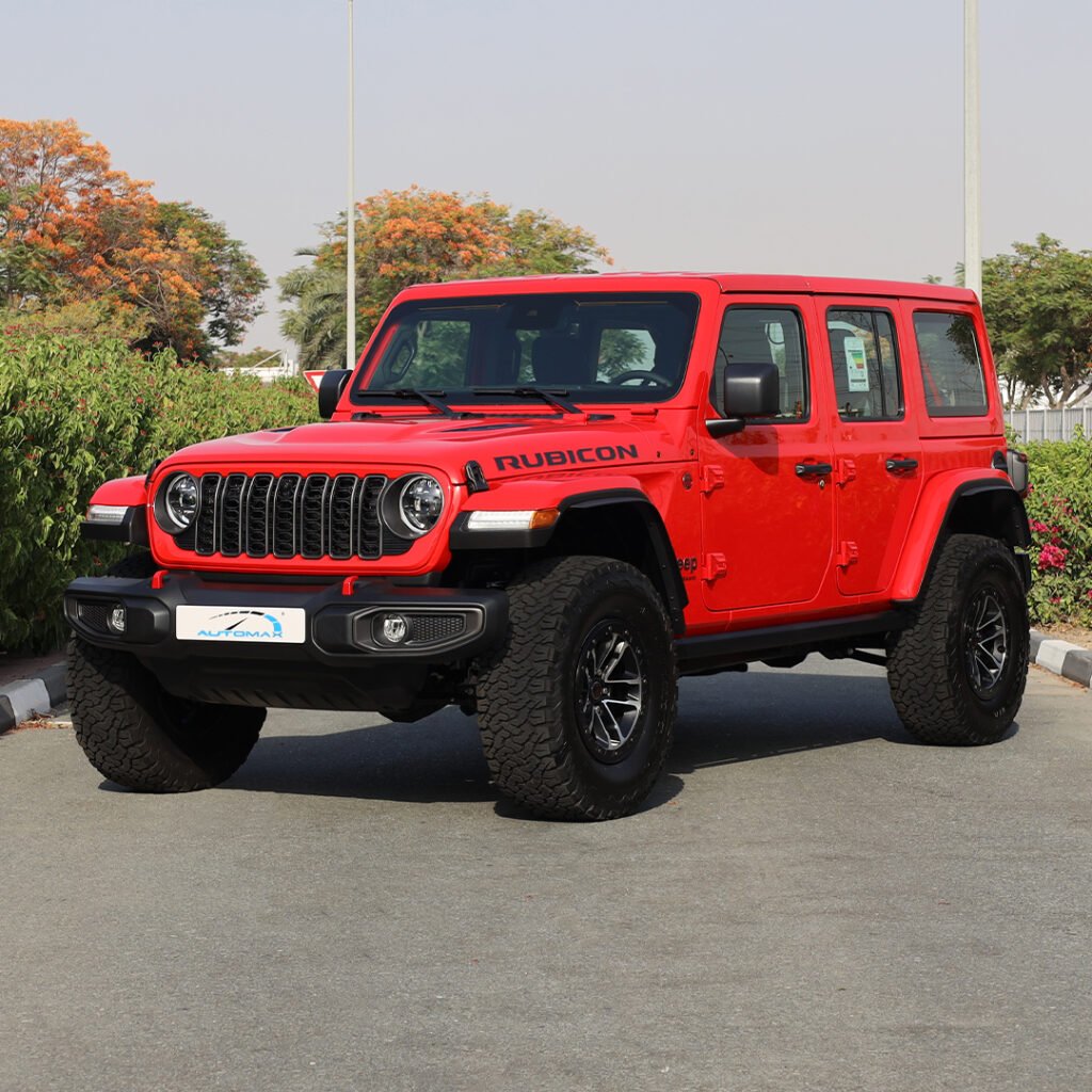 2024 WRANGLER UNLIMITED RUBICON XTREME WINTER PACKAGE Firecracker Red Black Interior