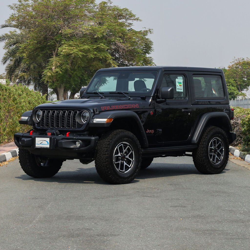 2024 WRANGLER RUBICON WINTER PACKAGE Black Black Interior (Warn Winch)