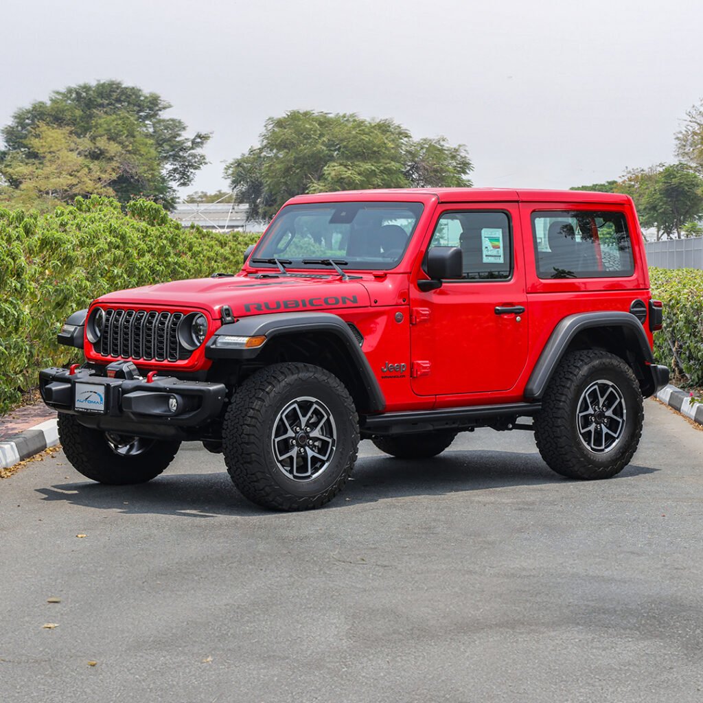 2024 WRANGLER RUBICON WINTER PACKAGE Firecracker Red Black Interior (Warn Winch)