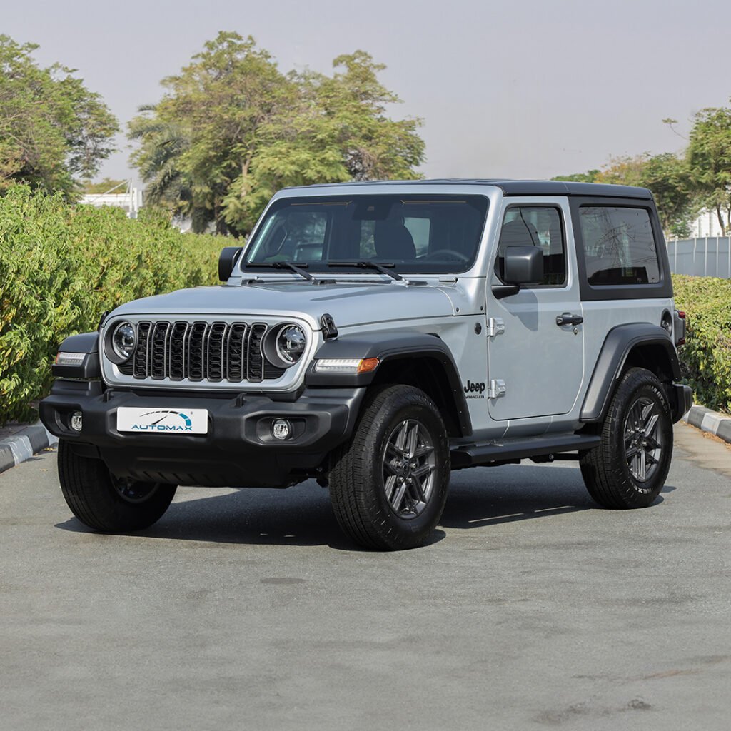 2024 WRANGLER SPORT PLUS Silver Zynith Black Interior