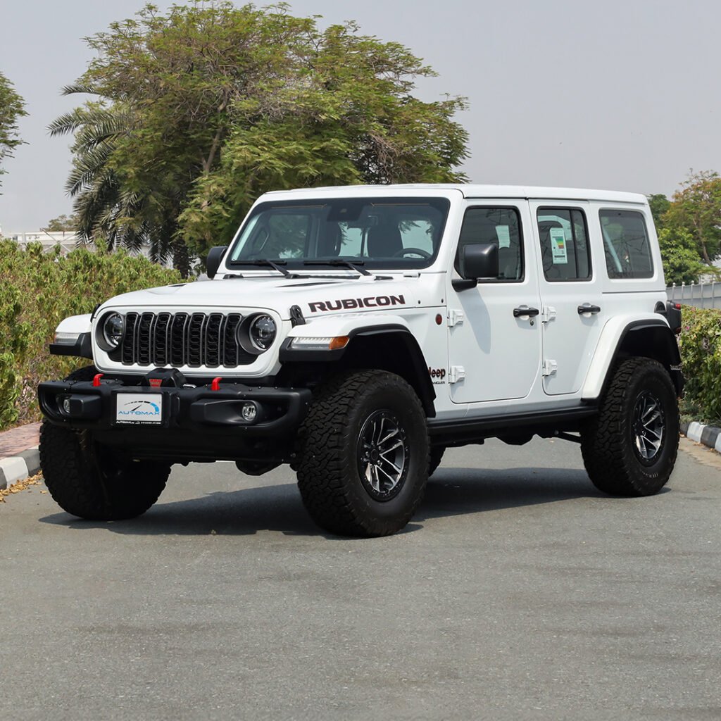 2024 WRANGLER UNLIMITED RUBICON XTREME WINTER PACKAGE Bright White Black Interior (Warn Winch)