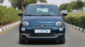 2024 Fiat 500 Cabrio Epic Blue Black interior Page2