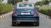 2024 Fiat 500 Cabrio Epic Blue Black interior Page5