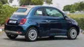 2024 Fiat 500 Cabrio Epic Blue Black interior Page6