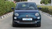 2024 Fiat 500 Cabrio Epic Blue White interior Page2