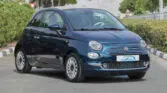 2024 Fiat 500 Cabrio Epic Blue White interior Page3