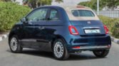 2024 Fiat 500 Cabrio Epic Blue White interior Page4