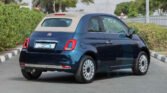 2024 Fiat 500 Cabrio Epic Blue White interior Page6