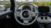 2024 Fiat 500 Cabrio Epic Blue White interior Page9