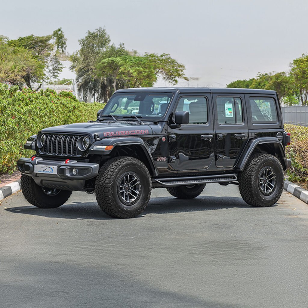 2024 WRANGLER UNLIMITED RUBICON XTREME WINTER PACKAGE 2.0 Black Black Interior (With Side Steps)