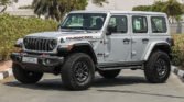 2024 WRANGLER UNLIMITED RUBICON XTREME WINTER PACKAGE 2.0 Silver Zynith Black Interior (With Side Steps)