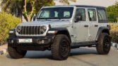 2024 WRANGLER UNLIMITED SPORT PLUS Silver Zynith Black Interior (METHOD RIMS)