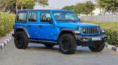 2024 wrangler unlimited sport s hydeo blue black interior with method Page3