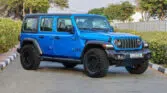 2024 wrangler unlimited sport s hydeo blue black interior with method Page3