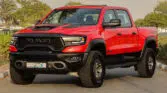 2024 RAM 1500 TRX Flame Red Final Edition (BEAD LOCK TIRE CARRIER)