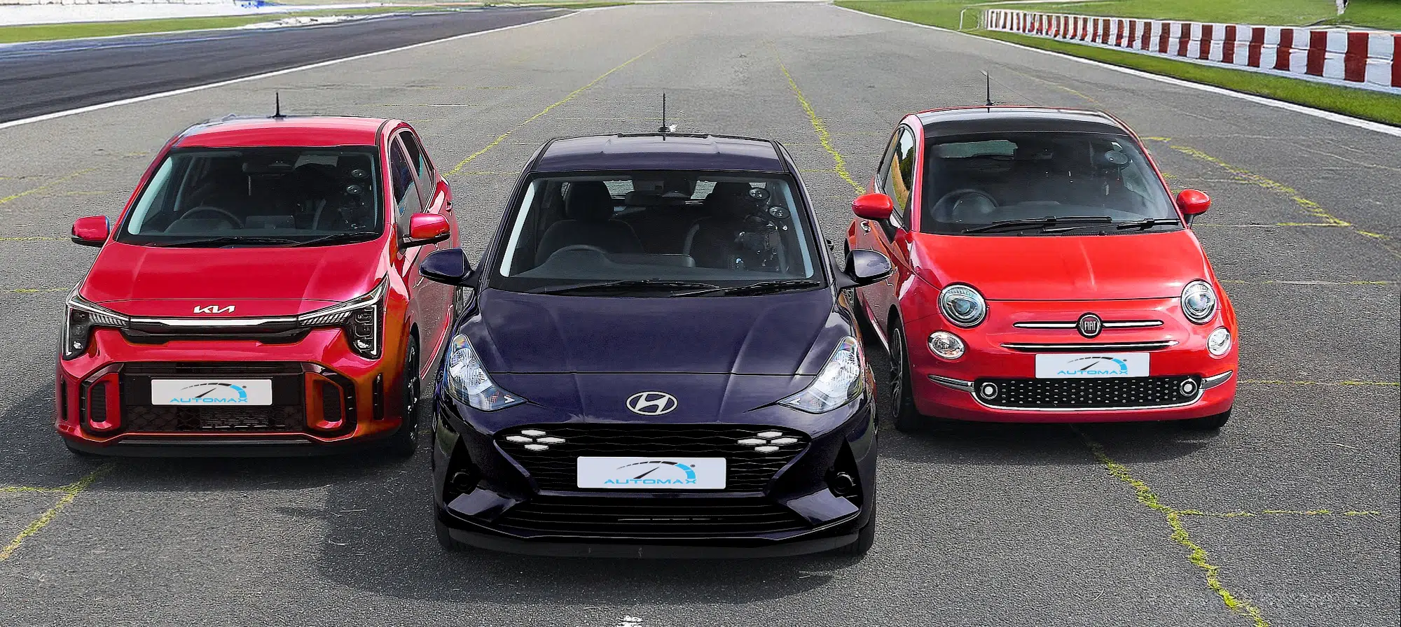 Les meilleures voitures compactes pour la conduite en ville : Fiat 500 vs. Kia Picanto vs. Hyundai i10