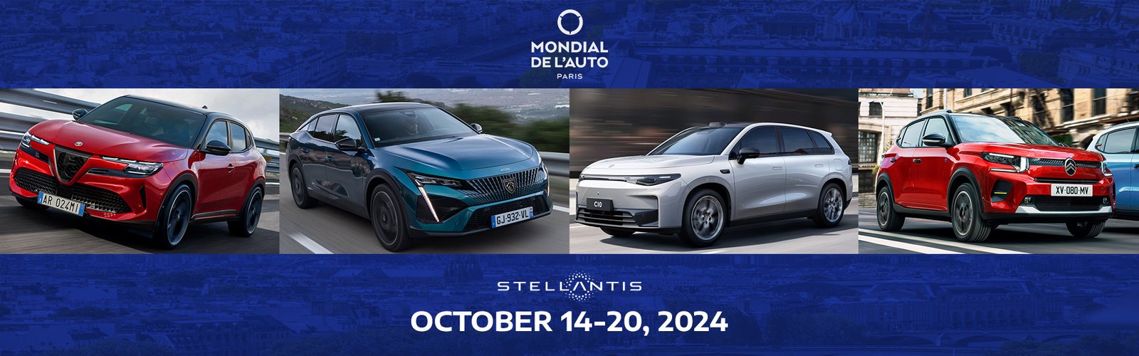 Stellantis Charges Into Paris Motor Show 2024 Showcasing Five World Premieres, Innovative Tech Features, and Chinese Brand Leapmotor